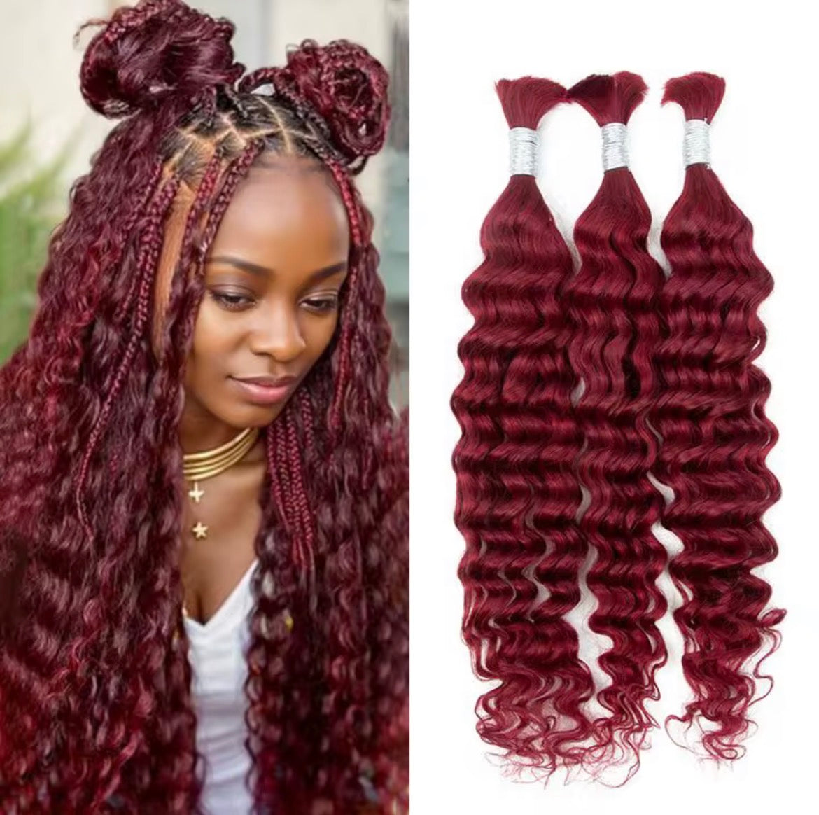 Mèche 100% cheveux humains