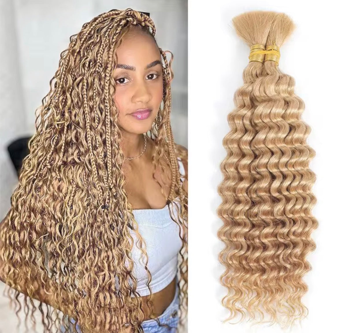 Mèche 100% cheveux humains